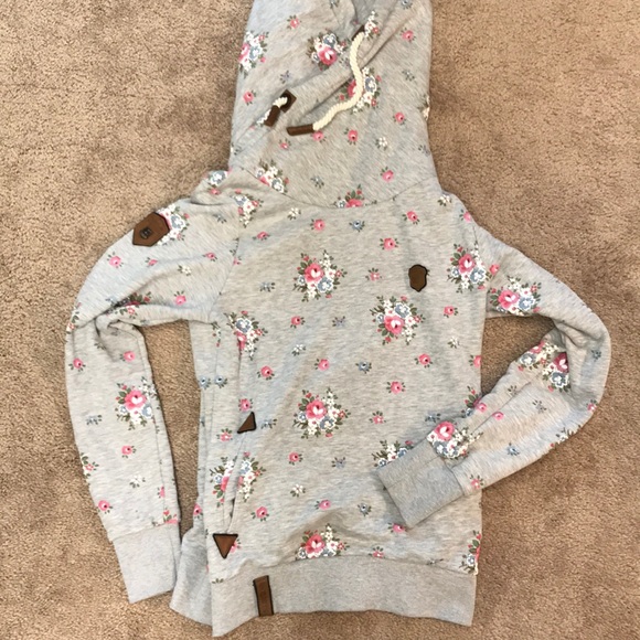 Naketano Tops - Naketano Hoodie Floral